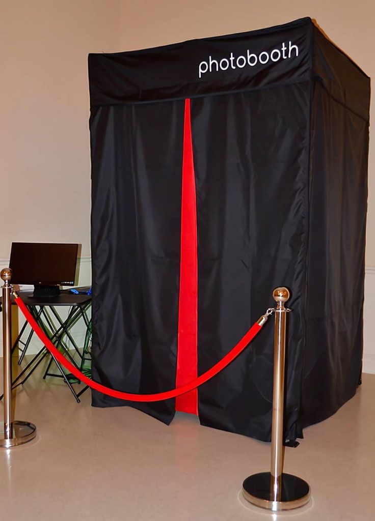 Private Enclosed Photo Booth