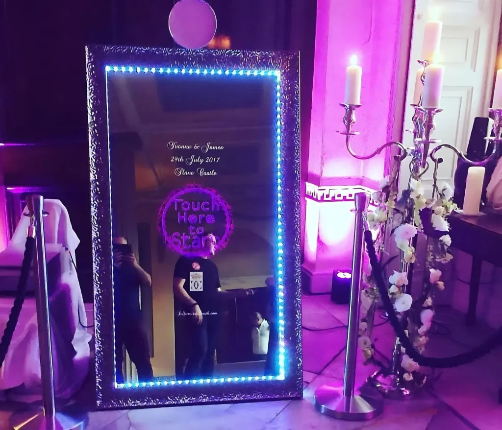 Aurora Mirror Photo Booth Rental