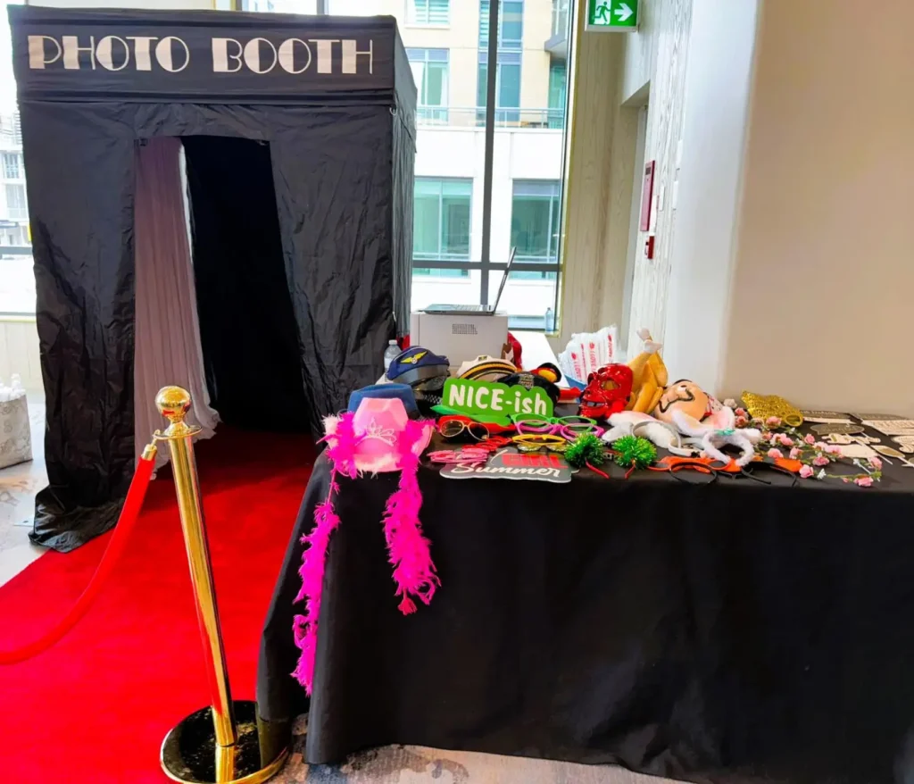 Surrey Enclosed Photo Booth Rental